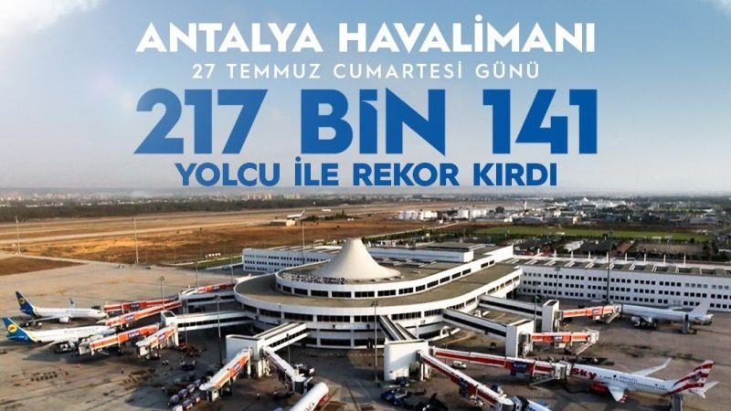 Antalya Havalimanı Rekor Kırdı 6 Mart 2026