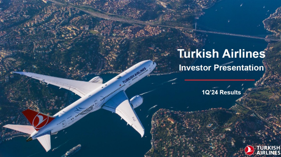 Türk Hava Yolları ( THY ) , 2024 İlk Çeyrek Sonuçlarını Açıkladı 15 Haziran 2024