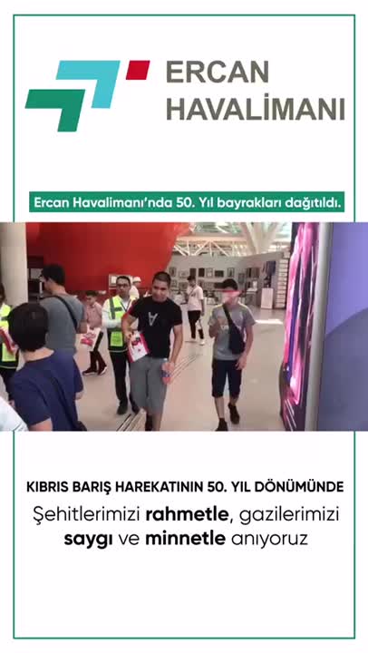 Ercan Havalimanı’nda 50. Yıl Coşkusu 16 Eylül 2024