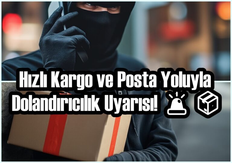 Hızlı Kargo ve Posta Yoluyla Dolandırıcılık Uyarısı! 21 Kasım 2024