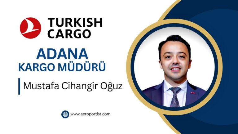 Mustafa Cihangir Oğuz, Adana Kargo Müdürü Olarak Atandı 31 Aralık 2024