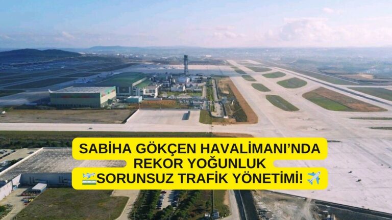 Sabiha Gökçen Havalimanı’nda Rekor Yoğunluk 23 Aralık 2024