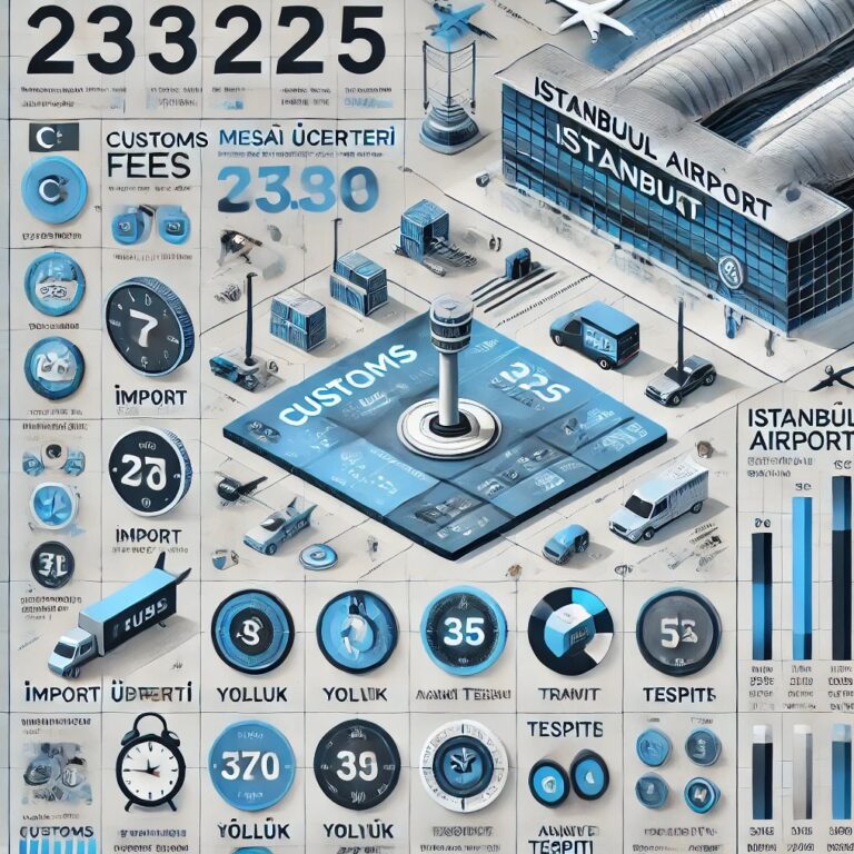 2025 Ocak Ayı İstanbul Havalimanı Gümrük Müdürlüğü Mesai ve Yolluk Ücretleri Açıklandı 5 Ocak 2025